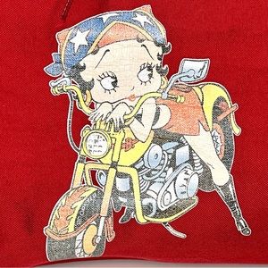 Betty Boop motorcycle shoulder hand bag